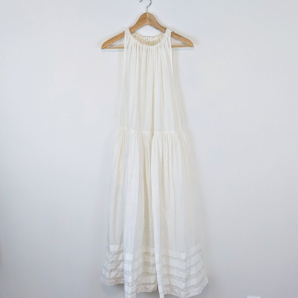 NWT Magali Pascal Suzane Midi Dress in White